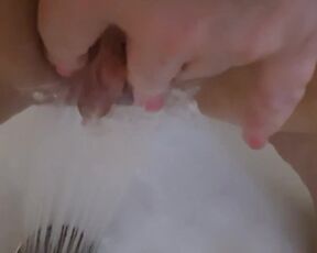 Washing my Dirty Clit