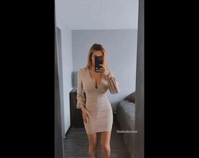 Mmjhottie (influencer) tight dress try on haul