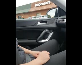 Step Mom Risky Fuck in the Car with Step Son without Condom