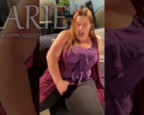 Two Edging Orgasms - WeVibe Vibrator - Plus Size Modeling Fetish