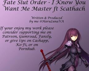 FOUND ON GUMROAD [F4M] Fate Slut Order - I Know You Want Me Master ft Scathach