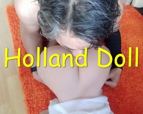 26 Holland Doll Duke Hunter Stone - Duke does Doggy, Announces and Shoots!