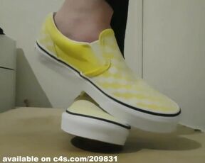 VANS Slip-on Cock Crush and Cum