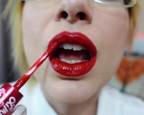 TRAILER Hot Nurse with Juicy Red Lips