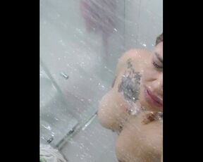 my friend sends me horny video in the shower