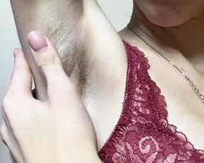 Close up worship lick my body and Hairy Armpits