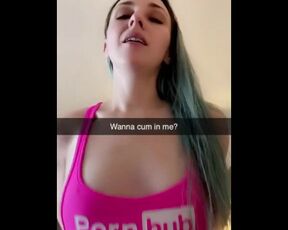 Snapchat Let a Fan Cum In Me - Cali Reign - IFUCKFANS DOT COM