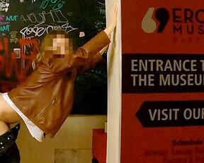 QUICKIE at the EROTIC MUSEUM of BARCELONA | Almost Caught | LilyKoti