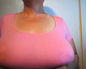 DDD Huge POV Titty Drop While Wearing FUCK ME Pasties!