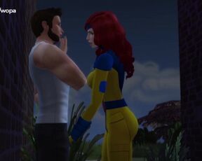 [TRAILER] Jean Gray cheating on Cyclops with Wolverine in an alley