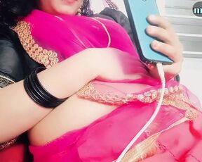 Desi Girl Is Having Phone Sex with Her Brother-in-law.