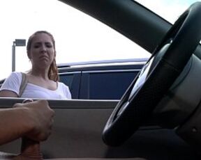 NICHE PARADE - Feisty Latina Giving Me A Lotta Lip For Flashing Cock In Parking Lot