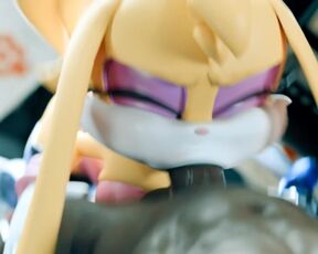 Grab her ears and facefuck rough her bunny throat! (Bunnie Rabbot From Sonic Series) | Merengue Z