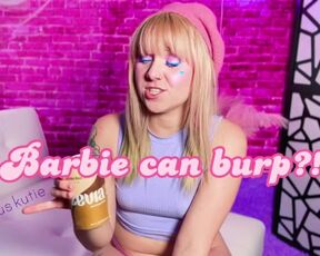 barbie can burp?!