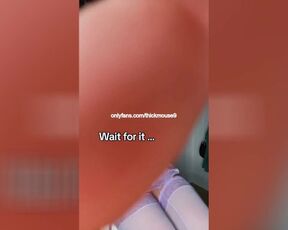 step Daughter gets caught making a video by her DAD!