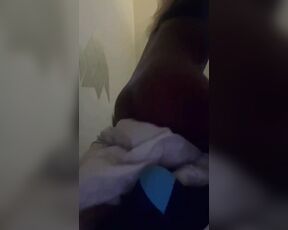 Sexy& Slim Ebony (yoni Pink) with Perfect Ass, Rubbing Nipples While Humping Pillows for Amazing Orgasm!