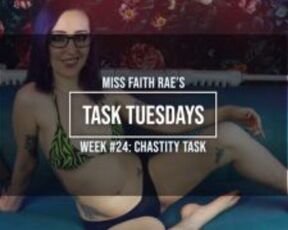 A Chilly Task for Chastity Pets - Miss Faith Rae’s Femdom Audio Caged BDSM Instructions - HD 1080p MP4