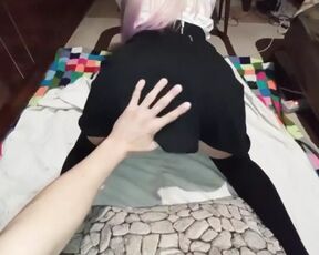 My Student Girlfriend Gives Only Anal Before the Wedding