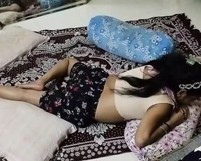 Indian Desi Bhabhi Fore Play with Her Step Father Hot Nipple Tiny Pussy Nipple and Boobs